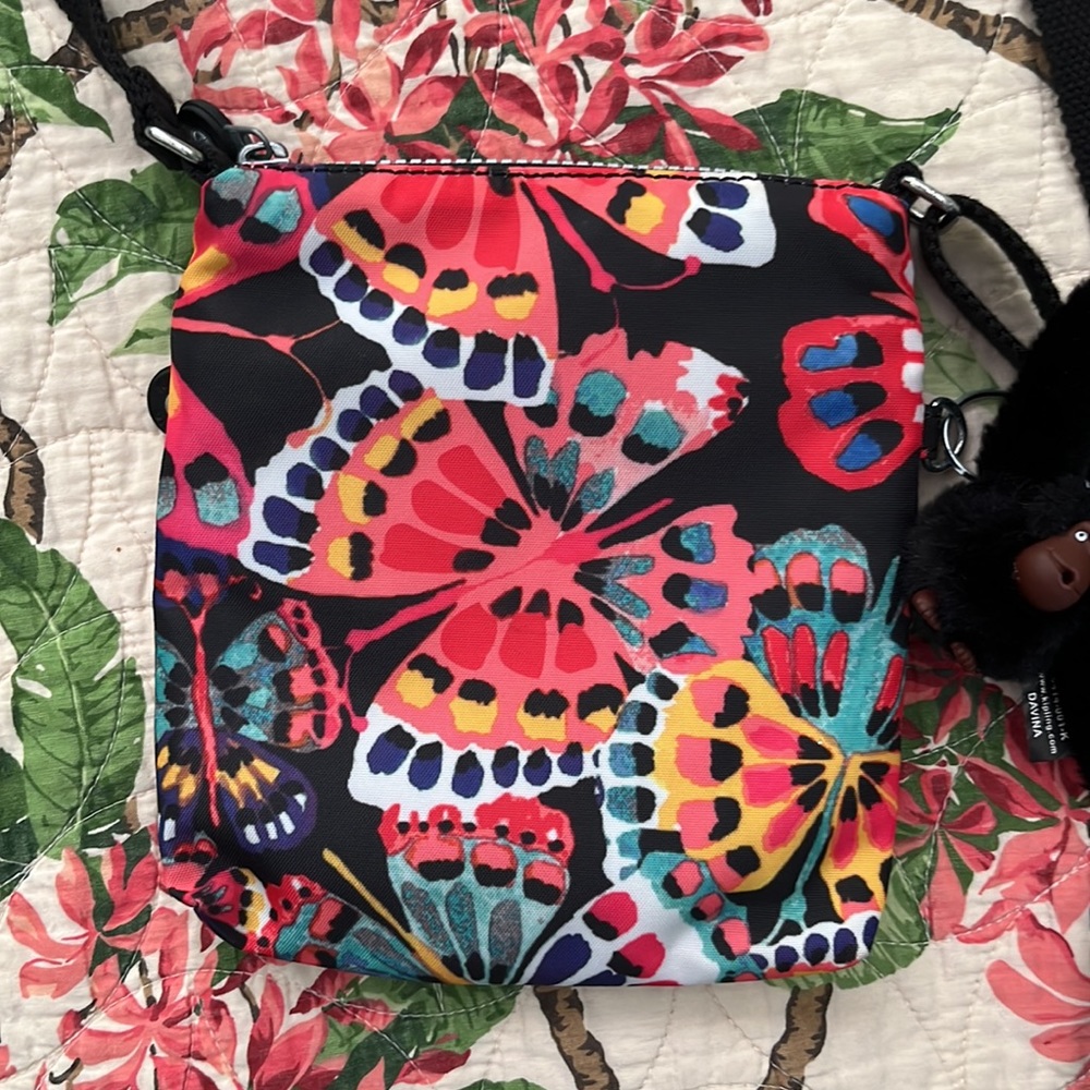 Kipling Small Multiple Zippered Pockets Crossbody… - image 6